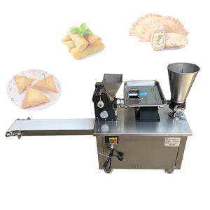 Máquina de moldeo de dumplings totalmente automática, máquina de hacer Jiaozi dumplings, rollo de resorte o Wonton Irislee Samosa, máquina de fabricación Empanada