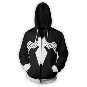 Nuova <span class=keywords><strong>felpa</strong></span> con cappuccio Unisex con cerniera Cosplay <span class=keywords><strong>Spiderman</strong></span> - Product Image 5