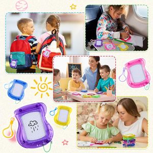 Meilleure Vente Mini Tableau Magnétique Effaçable avec Clip Porte-clés, Bloc de Dessin et Gribouillage pour Enfants, Cadeaux de Fête et Remplisseurs de Sacs Cadeaux - Product Image 6