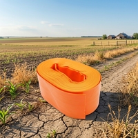 Landwirtschaftlicher Bewässerungsschlauch aus Hochleistungs-PVC, Flachschlauch mit Anpassbarer Verpackung und Logo, OEM Flachschlauch -5 ℃   bis +65 ℃   Arbeitstemperatur