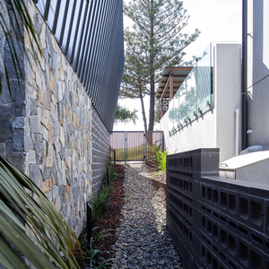 Tấm Ốp Tường Đá Phiến Ngẫu Nhiên Rời Đá Hoa Cương Màu Xanh Dương Ngoài Trời - Product Image 2