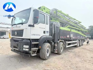 Kullanılmış Ağır Hizmet Tipi Beton Makinesi ZOOM LION 66m Kamyona Monte Beton Pompası ZLJ5540THBKF 66X-6RZ Pompa Kamyonu Üst Şasi ile - Product Image 2