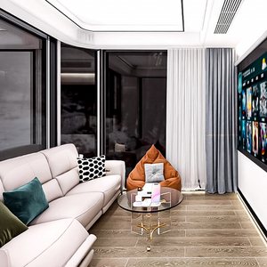 Belle maison préfabriquée couleur personnalisée respectueux de l'environnement Pod Cabines Module conteneur pour tente de camping - Product Image 2