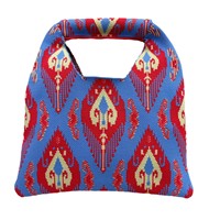 Nueva venta al por mayor Regalo creativo cultural Atlas Bolso de seda UniqueAtlasTourist Group Souvenir Tote Bag