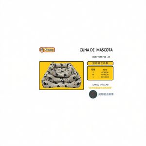 Cuccia per Cani Colorata con Fondo Antiscivolo, Set Tre Pezzi per Animali Domestici - Product Image 2