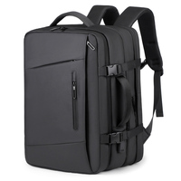 Sac à dos pour ordinateur portable anti-rayures et résistant à l'eau, avec logo personnalisé, rangement extensible, plusieurs poches, port USB, idéal pour les sorties quotidiennes