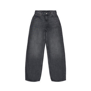 Casual <b>Women</b> Straight <b>Baggy</b> Breathable High Waist <b>Jeans</b> Made with Premium Stretch Denim for Ultimate Comfort Trendy Urban Look - Product Image 5