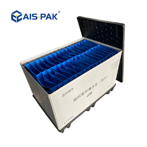 Caja de Plástico Grande para Paletas con Separador para Almacenamiento que Ahorra Espacio - Product Image 1