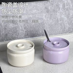 Récipient en céramique pour graisse de porc, récipient pour graisse de porc résistant aux hautes températures, pot à huile pour la cuisine, récipient pour huile de piment, spécial - Product Image 4