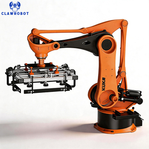 หุ่นยนต์ CLAWROBOT หุ่นยนต์ KUKA 6 แกน รับน้ำหนักได้ 360 กก. หุ่นยนต์สำหรับงานหนัก แขนหุ่นยนต์สำหรับงานหนัก สำหรับการจัดการวัสดุ การวางพาเลท - Product Image 1