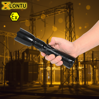Lampe torche antidéflagrante Lontu approuvée ATEX 90 °   Lampe d'inspection industrielle portable pliable, étanche IP66