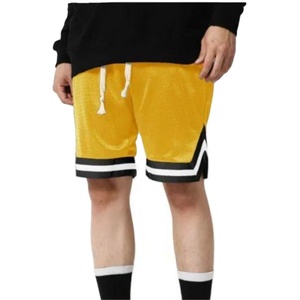 Venta caliente Pantalones cortos de baloncesto de malla de diseño personalizado Último lanzamiento con características de talla grande - Product Image 1