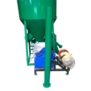 animal feed mixer and crusher corn crusher machine for making animal feed chuff straw crusher poultry animal cattle feed