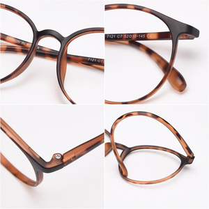 Light Weight Vintage Round TR90 Frame Clear <strong>Glasses</strong> for Women <strong>Korean</strong> Style Trendy Anti Blue Light <strong>Glasses</strong> - Product Image 4