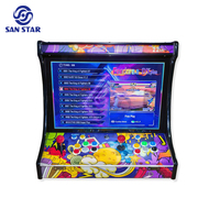 Pandora SAGA Box Console de jeux vidéo Bartop 26800, 22 pouces LCD, 2 joueurs, mini jeux d'arcade