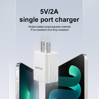 5v 1a Single AU US Usb Wall Portable Consumer Electronics Chargeurs de téléphone portable Chargeur et adaptateur