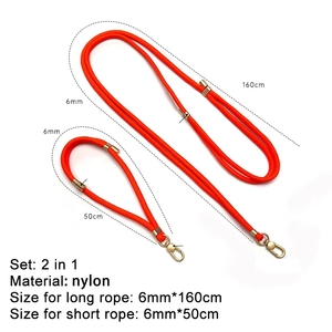 2pcs ngắn + Dài nylon dây đeo điện thoại dây đeo trường hợp điều chỉnh Crossbody Vai thẻ cổ dây Clip treo chống mất dây đeo cổ tay - Product Image 4