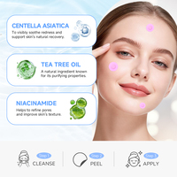 Le Combatant Invisible de l'Acné - Patchs Hydrocolloïdes pour l'Acné avec Huiles Essentielles pour le Traitement des Imperfections