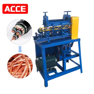 copper wire Production Line / Wire stripped making machine and equipment cable stripping machine