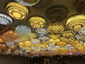 Aimi Factory <strong>Cheap</strong> Price Best Sell Modern <strong>Cheap</strong> Crystal Chandelier Ceiling <strong>Lamp</strong> for Home Decoration With Mp3 bluetooth Speaker - Product Image 2