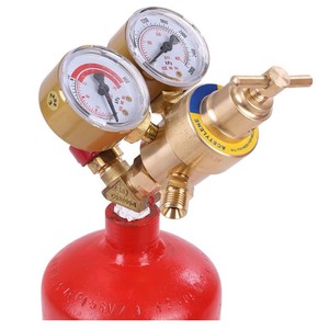 Vanne d'arrêt d'isolation pour appareil à gaz 1/4 po QF 7B CGA540 pour soudage et découpe - Product Image 3