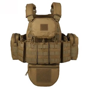 เสื้อกั๊กยุทธวิธีแบบถอดประกอบได้รวดเร็ว MOLLE พร้อมกระเป๋าถอดออกได้ เสื้อกั๊กยามรักษาความปลอดภัย เสื้อกั๊กนิรภัย MOLLE - Product Image 6