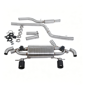 Vente directe d'usine, système d'échappement Catback pour BMW 225i G42 2.0T B48 2022, tuyau d'échappement haute performance, silencieux Valvetronic - Product Image 2