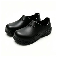 Vente en gros usine Chaussures de travail personnalisées à semelle EVA, embout en acier, ignifuges, pour soudeurs et travaux de construction, avec protection des orteils en acier, coupe basse et isolation électrique