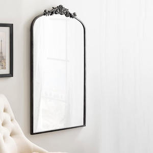 Miroir sur pied de style français moderne et luxueux, style rétro, style Art <span class=keywords><strong>d</strong></span>éco, cadre en fer, forme <span class=keywords><strong>d</strong></span>'arche - Product Image 2