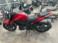 Moto Haojue DR190 Street Adventure, force de freinage avant-arrière équilibrée, sécurité de conduite antidérapante, moto conviviale pour les débutants
