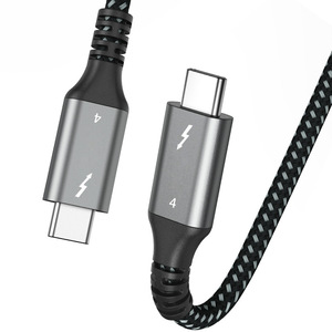 <span class=keywords><strong>C</strong></span>âble de données Thunderbolt 4 de haute qualité avec un débit de transmission de 40 Gbps et une charge rapide PD 100W 8K, <span class=keywords><strong>c</strong></span>âbles Thunderbolt de type <span class=keywords><strong>C</strong></span> - Product Image 1