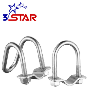 Colliers <span class=keywords><strong>de</strong></span> fixation pour tuyaux <span class=keywords><strong>de</strong></span> serre en forme <span class=keywords><strong>de</strong></span> U, connecteurs croisés pour serre - Product Image 1