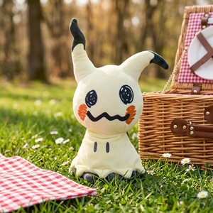 Vente en gros de jouets en peluche de haute qualité, figurines de dessins animés mignonnes, animaux en peluche, collection amusante, jouets en peluche Pokémon avec étiquettes - Product Image 1