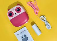 Appareil photo instantané thermique portable, mini appareil photo numérique instantané pour enfants