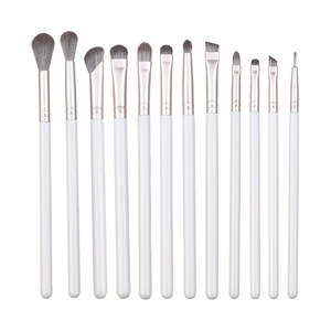 Amission, fabricant professionnel de qualité depuis 20 ans, OEM, personnalisation de l'ensemble de pinceaux de maquillage, 12 pièces, pinceaux de maquillage de luxe pour le visage, les yeux et le correcteur - Product Image 5