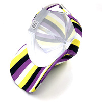 Nueva gorra de béisbol ajustable Lgbt Gay Sports Outdoor Golf Hat Pride Rainbow Flag