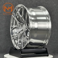 Jantes de voiture pour passagers Maxtera forgées sur mesure, polies, style VR D01, pour Corvette, Mustang, Ferrari, Tesla, BMW M3, M4, Audi RS, jantes en alliage