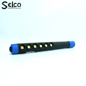 Selco黑色光源便携式户外电池发光二极管Up灯便携式发光二极管笔野营发光二极管笔Bivvy灯