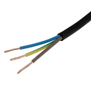 Hot Sell RVV Power Cable Multi-core Single-core BC TC PVC Jacket 1.5mm 2.5mm Electric Hook Up Wire OEM Available