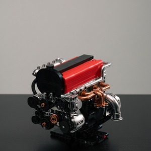 Modelo de Juguete Platinum PB8861, Escala 1:5, Motor de Gasolina de Plástico, Bloques de Construcción Mecánicos Educativos para Ensamblar - Product Image 5