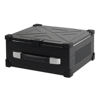 Ordinateur tout-en-un LCD 13,3 pouces prenant en charge la carte mère ITX, boîtier d'ordinateur portable industriel avec écran LCD