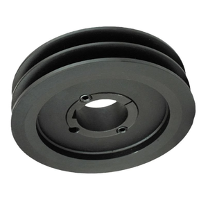 Puleggia per Cinghia Trapezoidale SPZ in Ghisa, Diametro Esterno 80 mm, 2 Scanalature, Bilanciamento Dinamico - Product Image 6