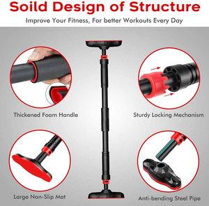 Cửa phòng tập thể dục huấn luyện viên <span class=keywords><strong>pullup</strong></span> Chin up thanh cho nhà, đa chức năng di động <span class=keywords><strong>Dip</strong></span> Thanh tập thể dục không có ốc vít - Product Image 4