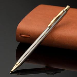 时尚新款定制标志金属推0.5毫米自动铅笔学生铅笔实用文具礼品 - Product Image 3