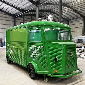 <span class=keywords><strong>Retro</strong></span> Food truck furgoni gelato colazione Snack o gelaterie su ruote cucina Mobile Premium - Product Image 6