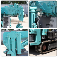 Mini-grue araignée hydraulique HW296 de 3 tonnes pour espaces étroits, grue de levage pour travaux de construction en intérieur, certifiée CE