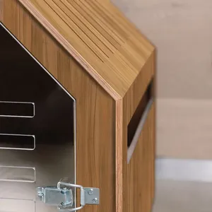 <span class=keywords><strong>Maison</strong></span> de luxe en bois massif pour animaux de compagnie cages d'intérieur pour animaux de compagnie maisons avec porte en acrylique chat chien animaux maisons pour animaux de compagnie à <span class=keywords><strong>vendre</strong></span> - Product Image 4