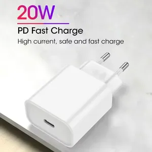 Cargador USB C PD de 20 W, Adaptador de Teléfono Tipo C de Carga Rápida para <span class=keywords><strong>iPhone</strong></span> 15 14 13 Pro Max Mini X <span class=keywords><strong>XS</strong></span> Eléctrico con Protección OTP - Product Image 2