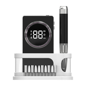 Machine à manucure professionnelle en aluminium 40000 tr/min, portable, sans balais, rechargeable, pour ongles en acrylique, gel et naturels, faible bruit - Product Image 5