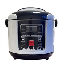 Cuisinière à riz portable pour voiture, autocuiseur électrique avec écran LCD et commande par boutons pour voitures et camions 12V 24V